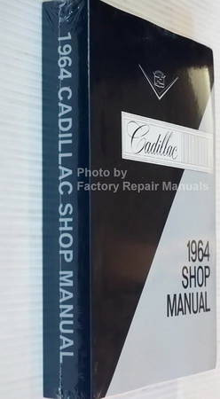 1964 Cadillac Shop Manual Spine View