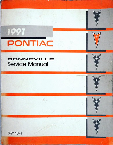 1991 Pontiac Bonneville Service Manual