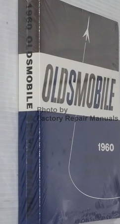 1960 Oldsmobile Service Manual Spine View