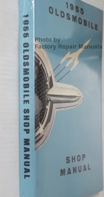 1955 Oldsmobile Shop Manual spine View
