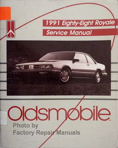 1991 Oldsmobile Eighty Eight Royale Service Manual 