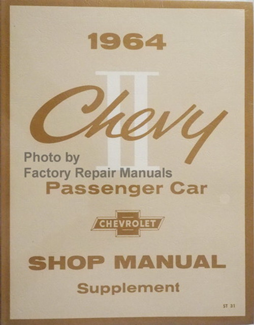 1964 Chevy II Passenger Car Shop Manual Supplement