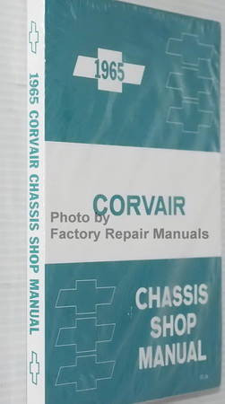 1965 Chevrolet Corvair Shop Manual Spine View