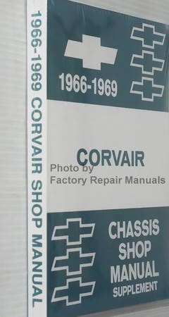 1966-1969 Chevrolet Corvair Shop Manual Spine View