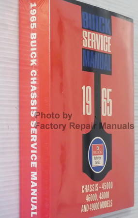 1965 Buick Chassis Service Manual - 45000, 46000 , 48000 and 49000 Models Spine View