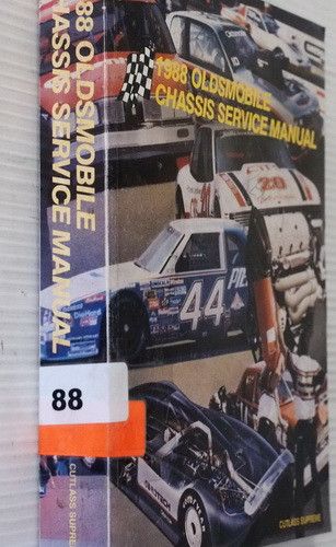 1988 Oldsmobile Cutlass Supreme Service Manual