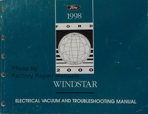 1998 Ford Windstar Electrical and Vacuum Troubleshooting Manual