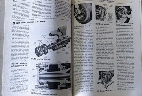 1961 Ford Truck 850-1100 Series Shop Manual