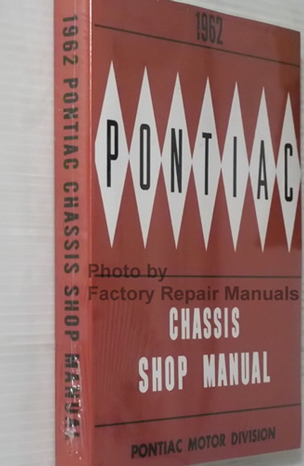 1962 Pontiac Chassis Shop Manual Spine View
