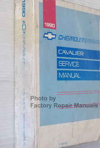 1990 Chevy Cavalier Service Manual