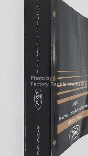 2005 Ford Car/Truck Powertrain Control/Emissions Diagnosis Service Manual Spine View
