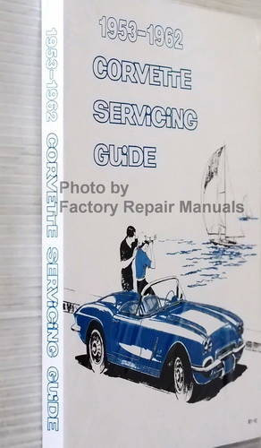 1953-1962 Corvette Servicing Guide Spine View