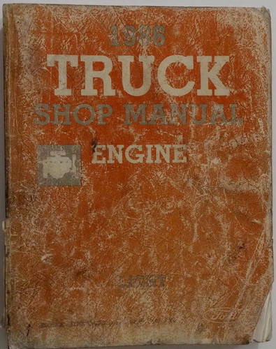 1986 Ford Light Duty Truck Shop Manual Table of Contents Engine 1