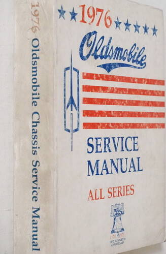 1976 Oldsmobile Chassis Service Manual 
