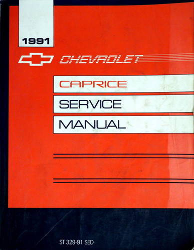 1991 Chevrolet Caprice Sedan Service Manual