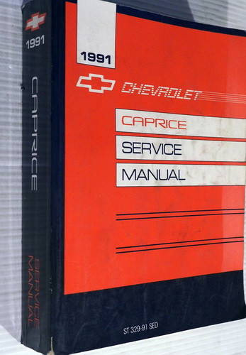 1991 Chevrolet Caprice Sedan Service Manual