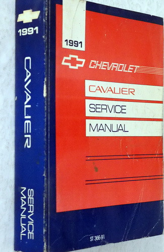 1991 Chevrolet Cavalier Service Manual
