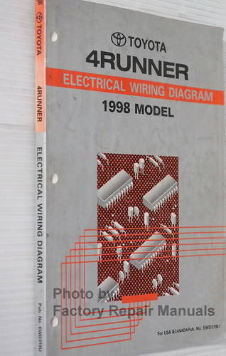 1998 Toyota 4Runner Electrical Wiring Diagrams Spine View