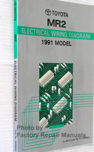 1991 Toyota MR2 Electrical Wiring Diagrams Spine View