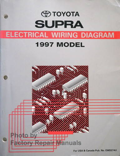 1997 Toyota Supra Electrical Wiring Diagrams 