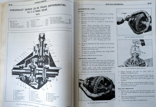 1977 GMC Truck Suburban Jimmy Van Unit Repair (Overhaul) Manual
