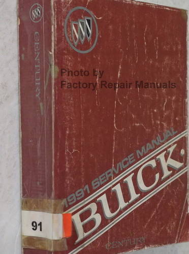 1991 Buick Century Service Manual Spine View
