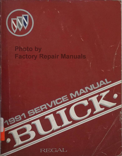 1991 Buick Regal Service Manual 