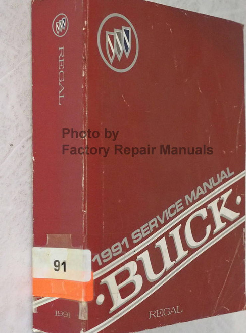 1991 Buick Regal Service Manual 