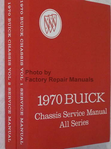 1969 Buick Chassis Service Manual All Series Spine View