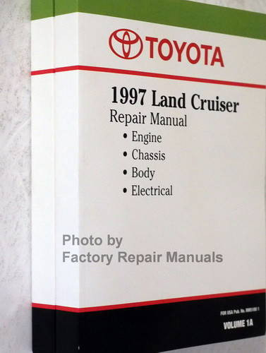 Toyota 1997 Land Cruiser Repair Manual Engine Chassis Body Electrical