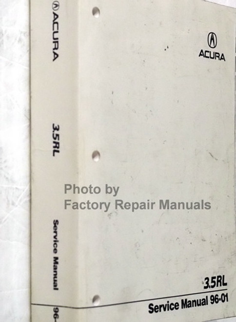 1996-2001 Acura 3.5RL Factory Service Manual