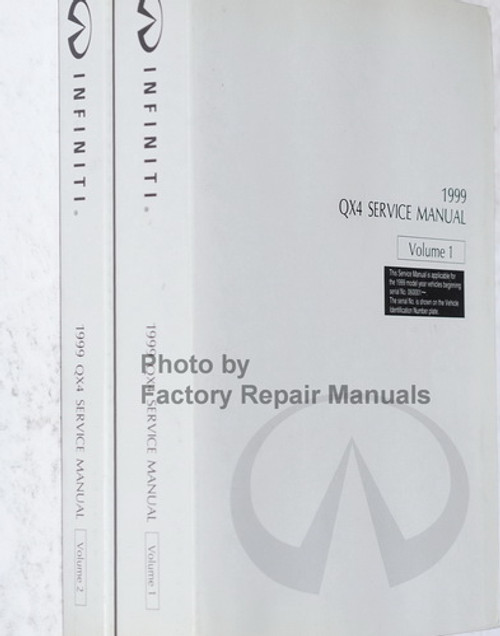 1999 Infiniti QX4 Service Manual Volume 1, 2