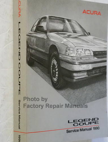 1990 Acura Legend Coupe Service Manual