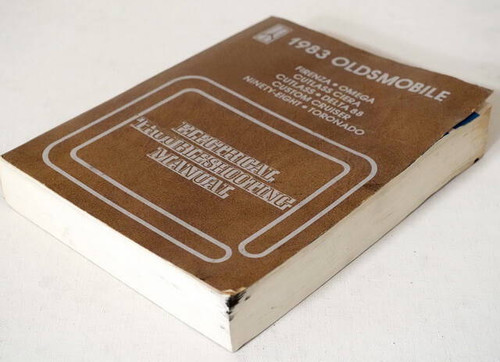 1983 Oldsmobile Electrical Troubleshooting Manual