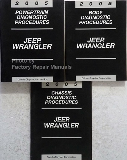 2005 Jeep Wrangler Powertrain Body Chassis Diagnostic Procedures Manuals