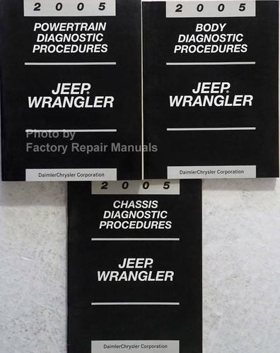 2005 Jeep Wrangler Powertrain Body Chassis Diagnostic Procedures Manuals