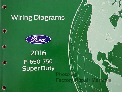 2016 Ford F650 F750 Wiring Diagrams