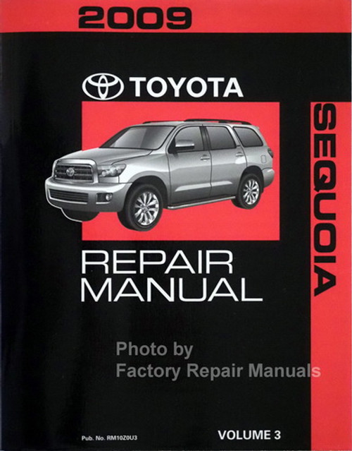 2009 Toyota Sequoia Repair Manual Volume 3 of 6