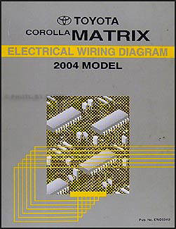 2004 Toyota Matrix Electrical Wiring Diagrams 