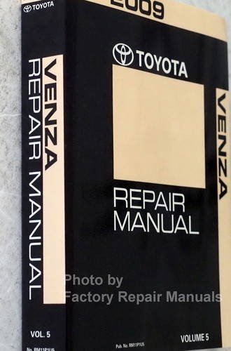 2009 Toyota Venza Repair Manual Volume 5