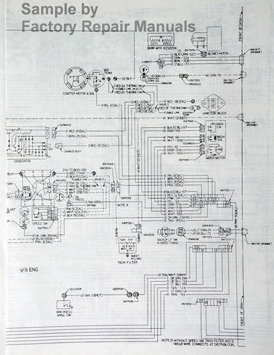 1980 Chevy Bruin GMC Brigadier J8 V8 Gas Wiring Diagrams 