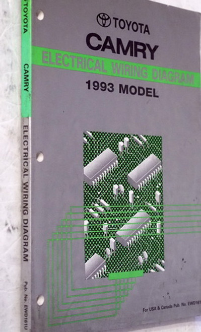 1993 Toyota Camry Electrical Wiring Diagrams