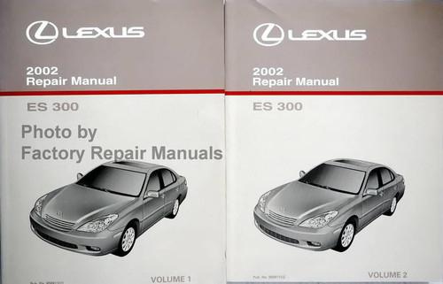 2002 Lexus ES 300 Repair Manual Volume 1, 2
