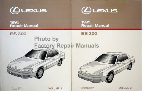 1995 Lexus LS400 Repair Manual Volume 1, 2