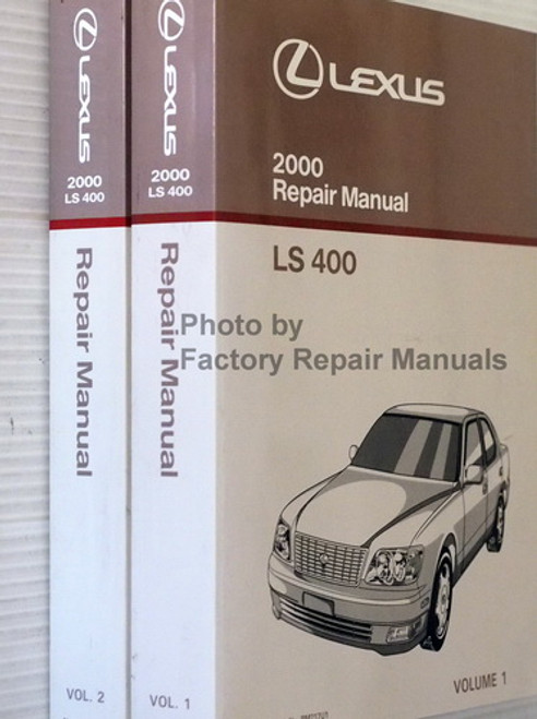 2000 Lexus LS400 Repair Manual Volume 1, 2