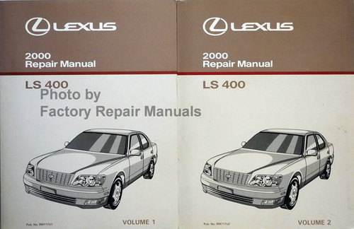 2000 Lexus LS400 Repair Manual Volume 1, 2