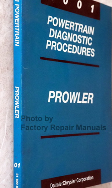 2001 Chrysler Plymouth Prowler Powertrain Diagnostic Procedures Manual