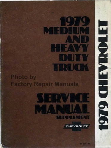 1979 Chevy Medium/Heavy Duty Truck Service Manual Supplement