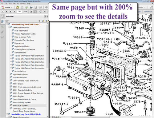 1960-1964 Lincoln Mercury Master Parts and Accessory Catalog on USB 1960-1964 Lincoln Mercury Master Parts and Accessory Catalog on USB