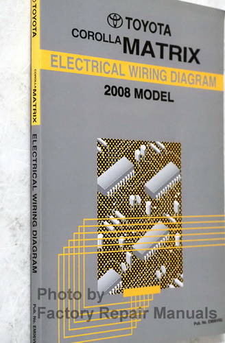 2008 Toyota Matrix Electrical Wiring Diagrams